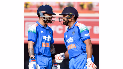 Virat Kohli and Rohit Sharma. (Photo: ANI)