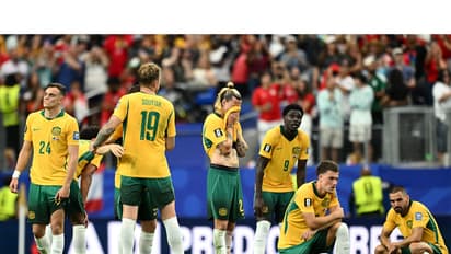 Australian players after their defeat against Egypt in Round of 32 of FIFA World Cup 2026. (Photo: X/ @Socceroos)