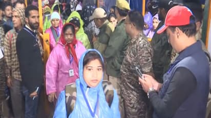 Amarnath yatra begins from Baltal and the Nunwan base camp (Photo/ANI)