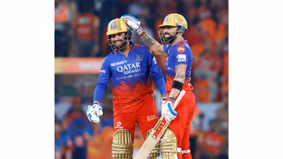 Virat Kohli and Rajat Patidar. (Photo/ANI)