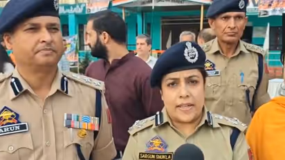 Deputy Inspector General of Police (DIG) of the Doda-Kishtwar-Ramban (DKR) Range, Sargun Shukla (Photo/ANI)