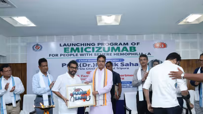 Tripura Chief Minister Manik Saha (ANI)