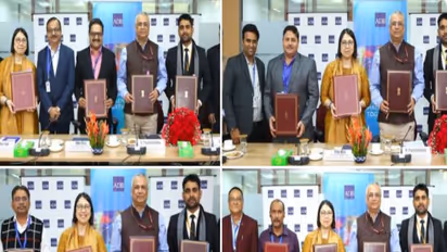Government of India and ADB sign loans worth $800 million for development projects, and a Technical Assistance grant of $1 million, in four states (Images: PIB)