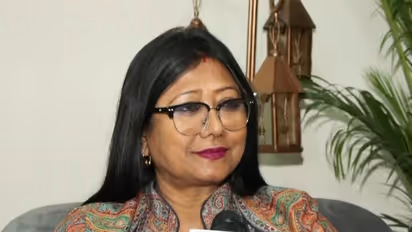 JMM MP Mahua Maji (Photo/ANI)