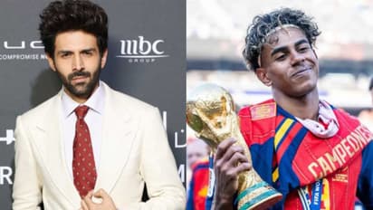 Kartik Aaryan, Lamine Yamal (Photo/Instagram/@kartikaaryan,@fifaworldcup)