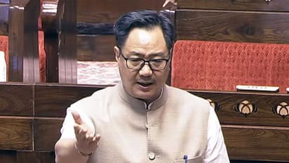 Union Minister Kiren Rijiju (Photo/Sansad TV)