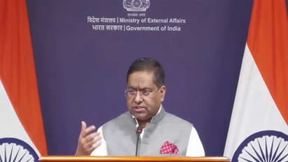 MEA spokesperson Randhir Jaiswal (Photo/Youtube@Ministry of External Affairs)