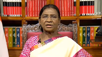 President Droupadi Murmu (Photo/ANI)