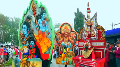 Visual from the Saputara monsoon festival (Photo/ANI)