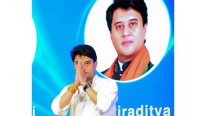Union Minister for Development of North Eastern Region (DoNER) and Communications Jyotiraditya Scindia (Photo/ANI)