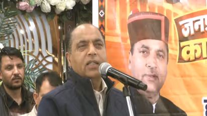 Leader of Opposition in Himachal Pradesh Assembly Jairam Thakur (Photo/ANI)