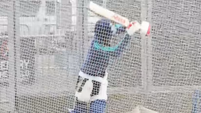 Shubman Gill in action. (Photo: ANI)