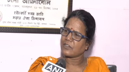 Secretary of the Durbar Mahila Samanwaya Samiti, Sonagachi, Bishakha Laskar (Photo/ANI)