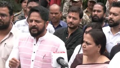 Ranchi District Congress Committee President and NSUI representative, Kumar Raja (Photo/ANI)