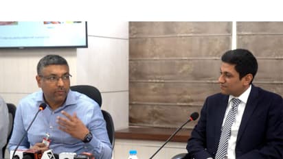 S. Krishnan, Secretary, MeitY with Sravanth Aluru, CEO and Co-Founder of Avataar (Photo/Press release)