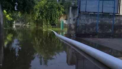 Heavy rainfall triggers waterlogging in several parts of Thoothukudi (Photo/ANI)