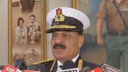 Chief of Naval Staff Admiral Dinesh K Tripathi (Photo/ANI)