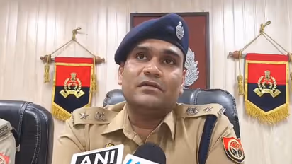Amroha SP Lakhan Singh (Photo/ANI)