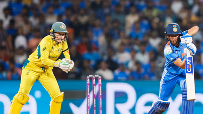 Harmanpreet Kaur batting (Photo: @BCCIWomen)