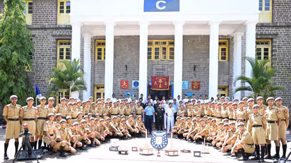 COAS Gen Upendra Dwivedi revisits alma mater 'Charlie Squadron' (Photo/Release)