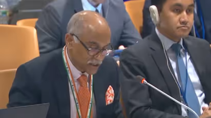 India's Permanent Representative to the UN, Parvathaneni Harish (Photo/@IndiaUNNewYork)