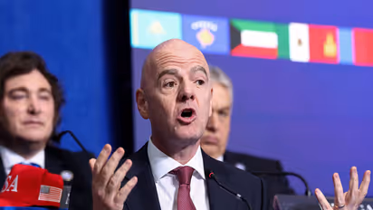 FIFA President Gianni Infantino (File Photo/ANI)