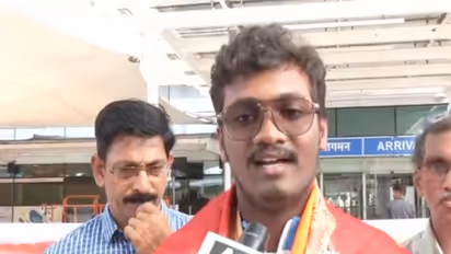 Indian archer Ganesh Mani Ratnam Thirumuru (Photo: ANI)