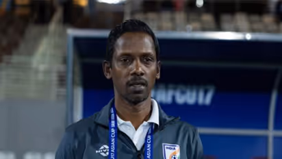 India U-15 men's head coach Bibiano Fernandes (Photo: AIFF Media)