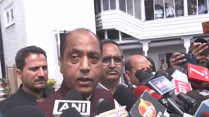Himachal Pradesh Leader of Opposition Jai Ram Thakur (Photo/ANI)