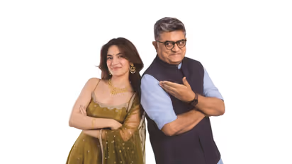 Gajraj Rao and Pratibha Ranta (Photo/ Reliance Jewels)