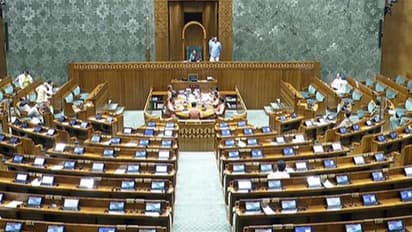 A visual of Lok Sabha (Photo/Sansad TV)