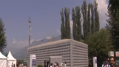 Portable Theatres at IFFJK (Photo/ANI)