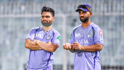 Rinku Singh (left) and Ajinkya Rahane (right) (Photo: KKR)