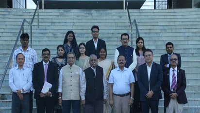 Gujarat National Law University (GNLU) research team (Photo/ANI)