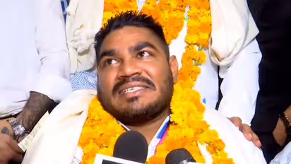 Indian para powerlifter Jhandu Kumar (Photo: ANI)