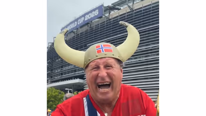 Norway super fan Rune (Photo: @FIFA Instagram)