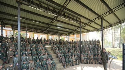 India, Sri Lankan soldiers during Exercise MITRA SHAKTI (Photo/ANI)