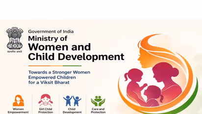 The Ministry of Women and Child Development will host its Departmental Summit on October 8 and 9 (Photo/ PIB)