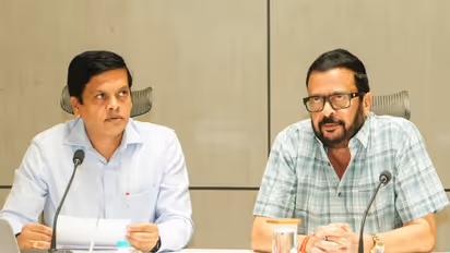 Odisha: Minister of Revenue & Disaster Management, Suresh Pujari and Special Relief Commissioner and Managing Director, OSDMA, Rajesh Prabhakar Patil (Photo/x/@sureshkpujari)
