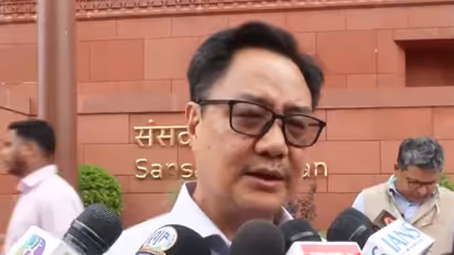 Union Parliamentary Affairs Minister Kiren Rijiju (Photo/ANI)