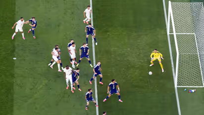 Soccer Football - FIFA World Cup 2026 - Group C - Scotland v Morocco - Boston Stadium, Foxborough, Massachusetts, U.S. - June 19, 2026 Morocco's Brahim Diaz shoots at goal. (Photo: REUTERS/Peter Cziborra)