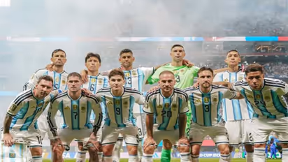 Argentina team (Photo: @leomessi Instagram)