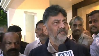 Karnataka Deputy Chief Minister DK Shivakumar (Photo/ANI)