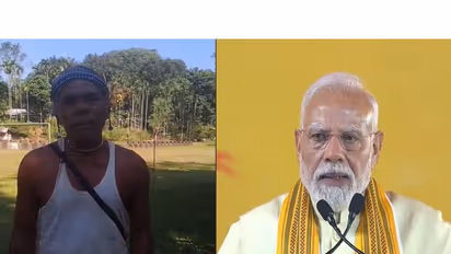 Kamal Chekjing Sangma (L) PM Narendra Modi (Photo/PR team/ANI)