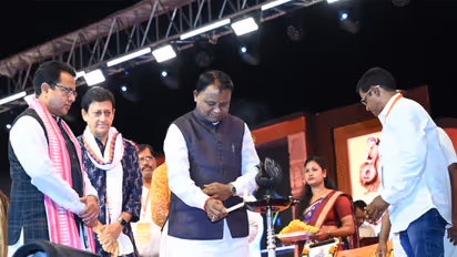 Odisha CM Mohan Charan Majhi participates in Anandpur Mahotsav