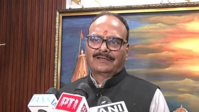 Uttar Pradesh Deputy Chief Minister Brajesh Pathak (Photo/ANI)