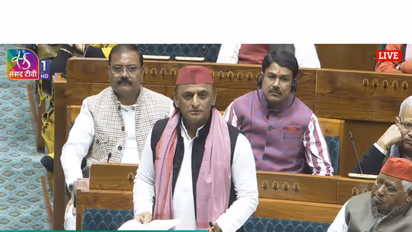 Samajwadi Party MP Akhilesh Yadav (Photo/Sansad TV)