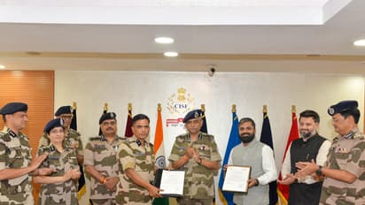 CISF and Drone Federation of India sign MoU (Photo/CISF)