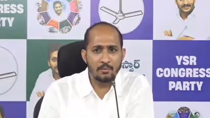 Addanki YSRCP In-Charge Ashok Kumar (Photo/@YSRCParty)