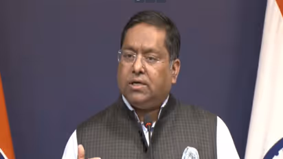 MEA spokesperson Randhir Jaiswal (Photo/ANI)